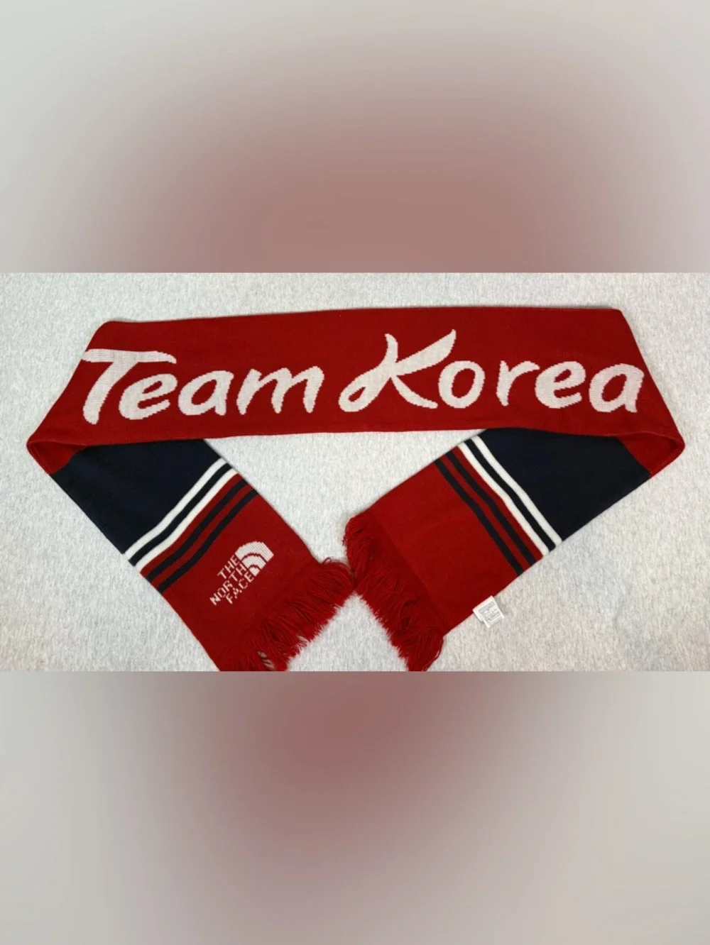 The North Face Team Korea Supporter Scarf 🇰🇷🧣 - Picture 2 of 5